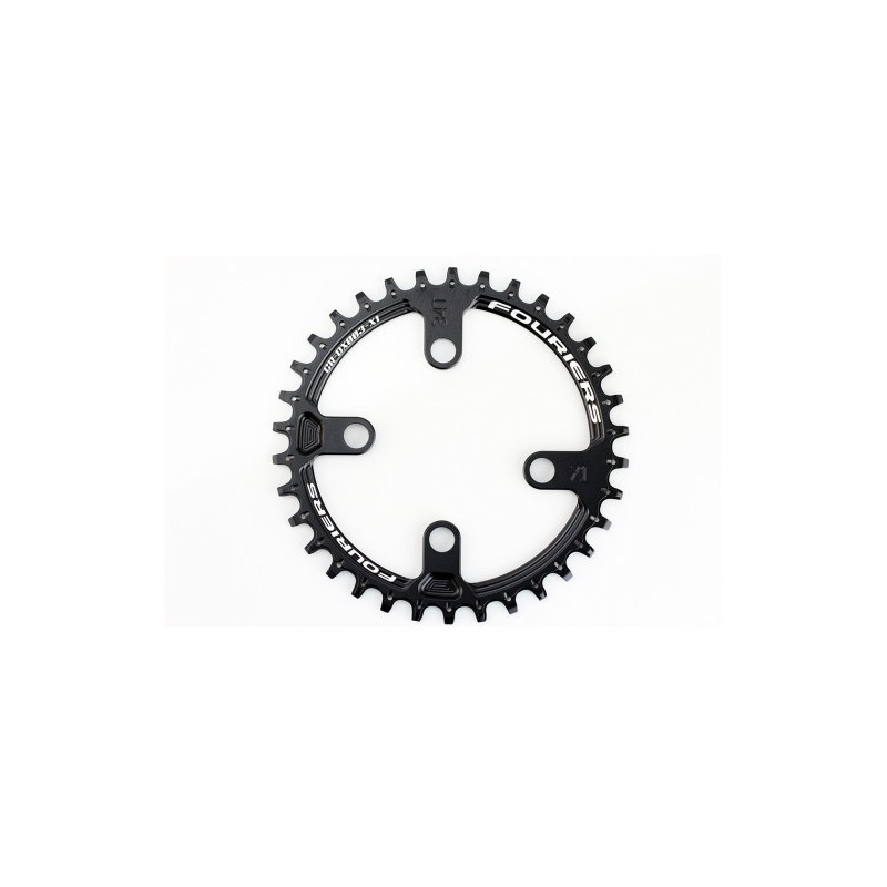 Plato Fouriers 96bcd Shimano Negro