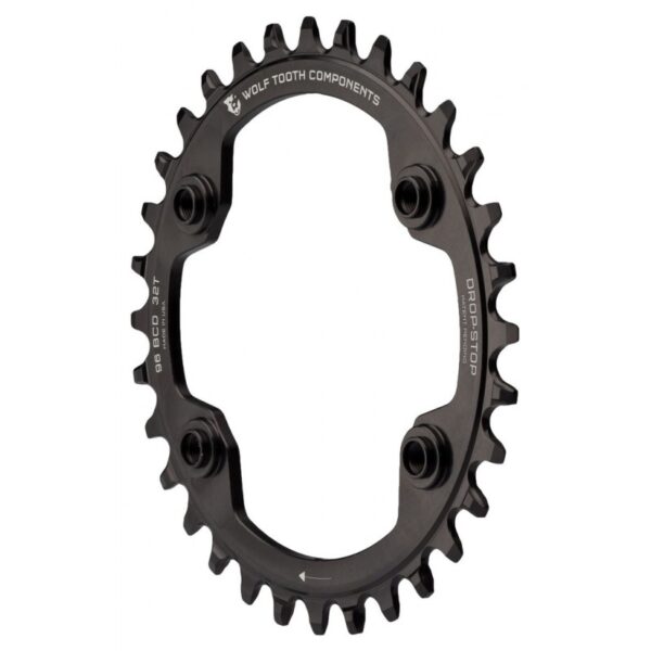 Plato Wolf Tooth 96BCD XTR Negro