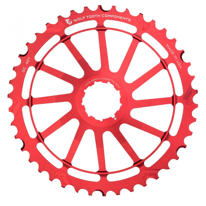 Piñon Wolf Tooth 42 Sram Rojo