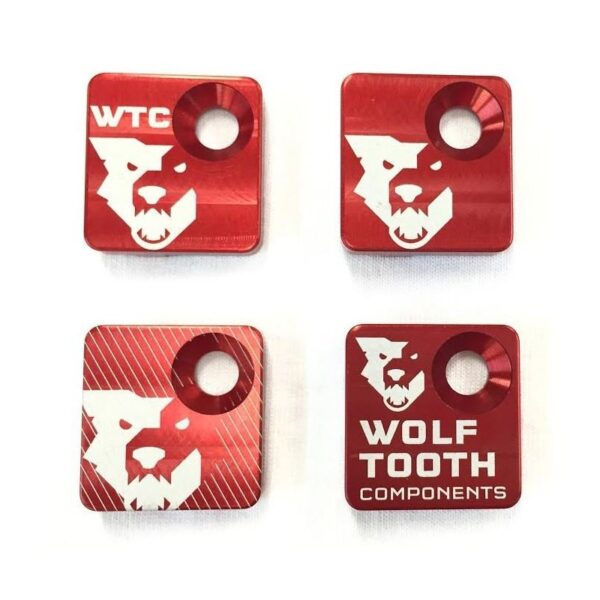 Tapa Desviador Delantero Wolf Tooth Rojo