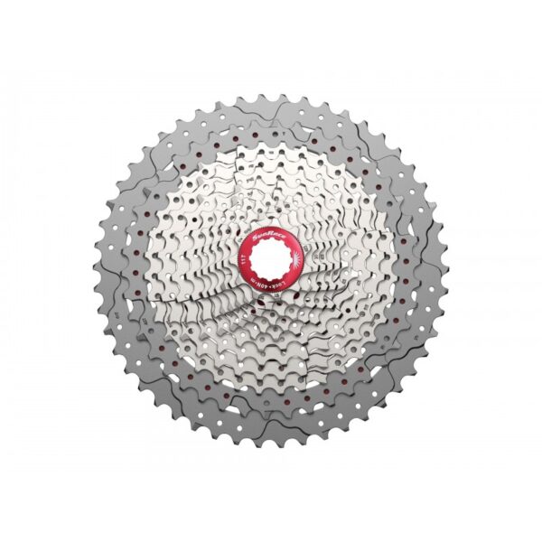 Cassette Sunrace MZ90 11-50 Plata 12V