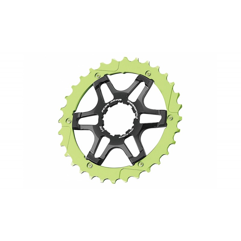 Piñon Alu 42 Fouriers Shimano Verde