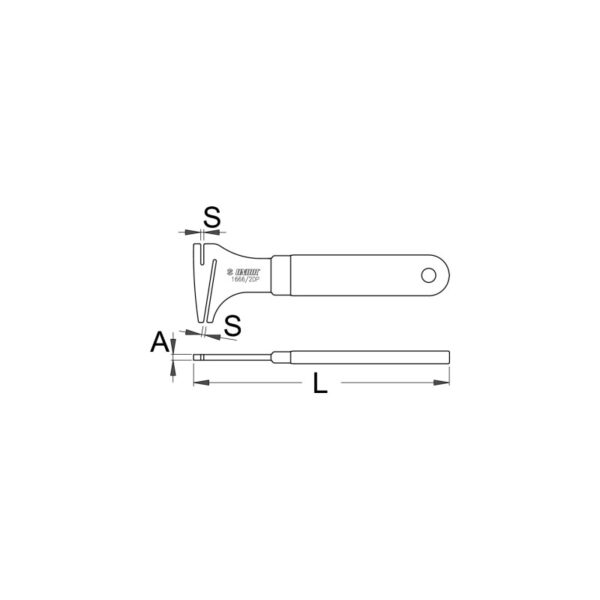 Llave Unior para enderezar disco de freno