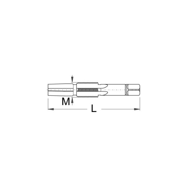 Llave Unior Macho para Roscar Pedales