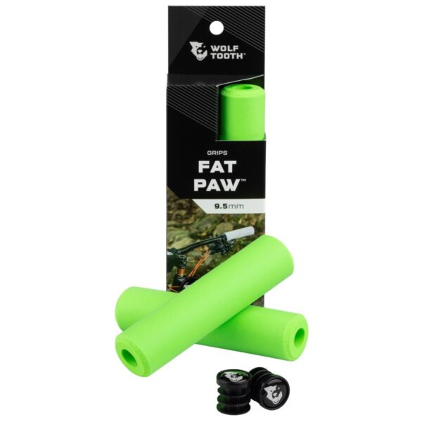 Puños Wolf Tooth Fat Paw Silicona Verde