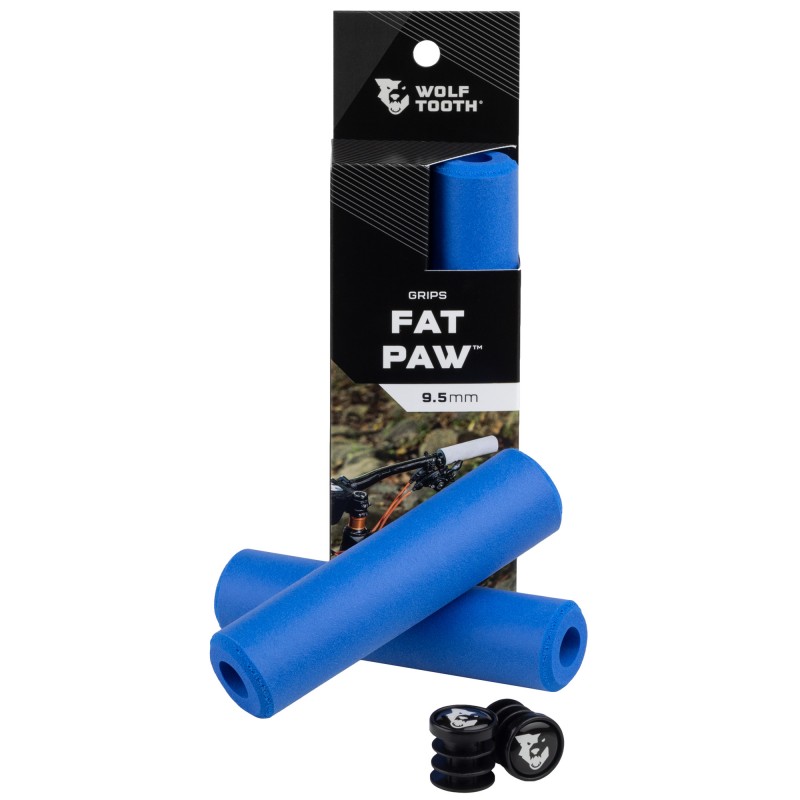 Puños Wolf Tooth Fat Paw Silicona Azul