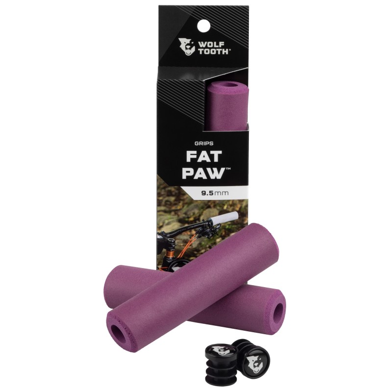 Puños Wolf Tooth Fat Paw Silicona Violeta