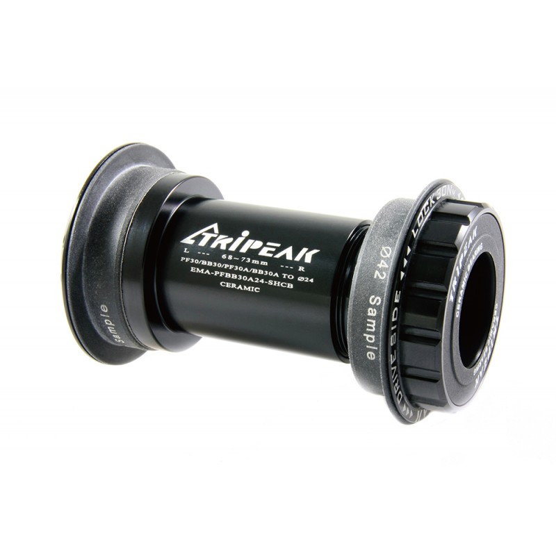 Pedalier Tripeak PF30/BB30/PF30A/BB30A Shimano Ceramic Negro