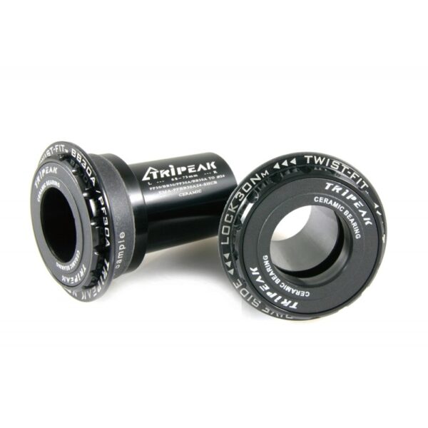 Pedalier Tripeak PF30/BB30/PF30A/BB30A Shimano Ceramic Negro