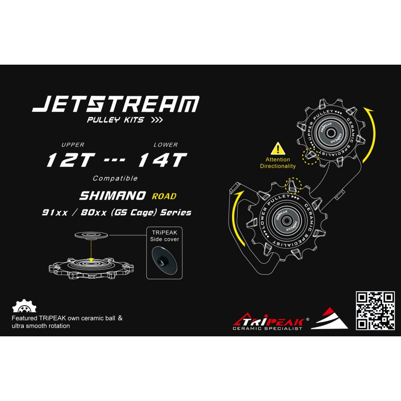 Jgo Roldanas Tripeak Shimano 12-14 Negro