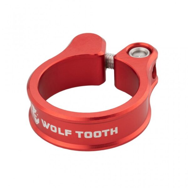 Cierre Sillín Wolf Tooth CNC Tornillo Rojo