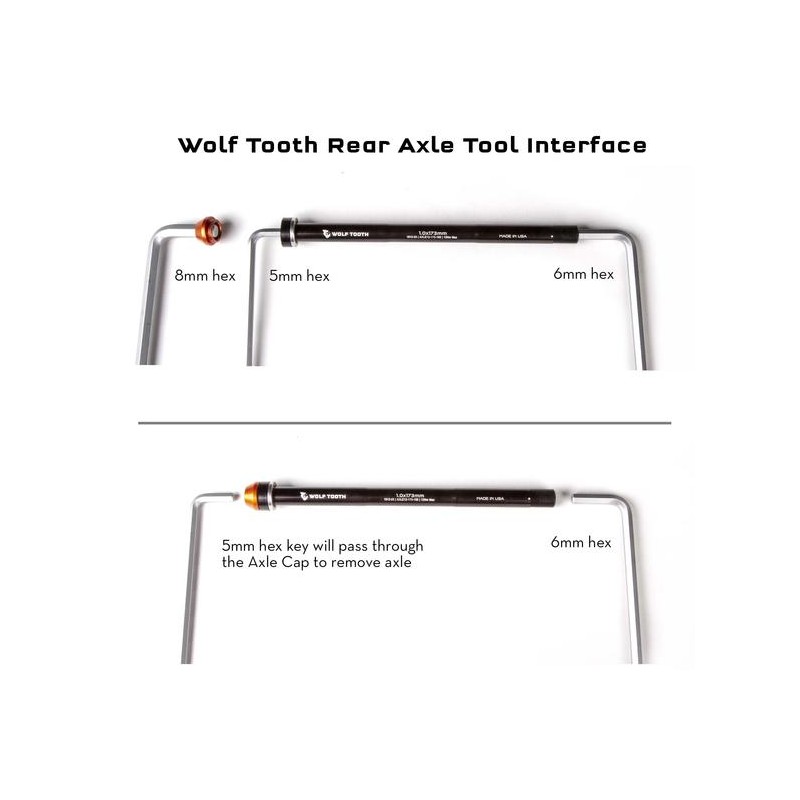 cierre trasero wolf tooth cnc rosca Cierre Trasero Wolf Tooth CNC Rosca