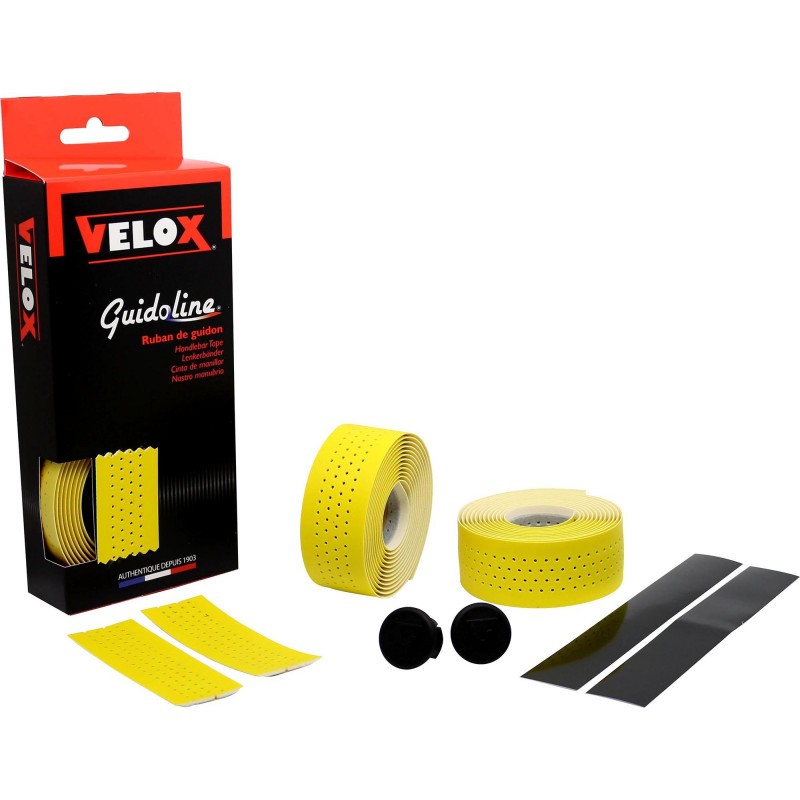 Cinta Manillar Velox Soft Micro Perforada Amarillo