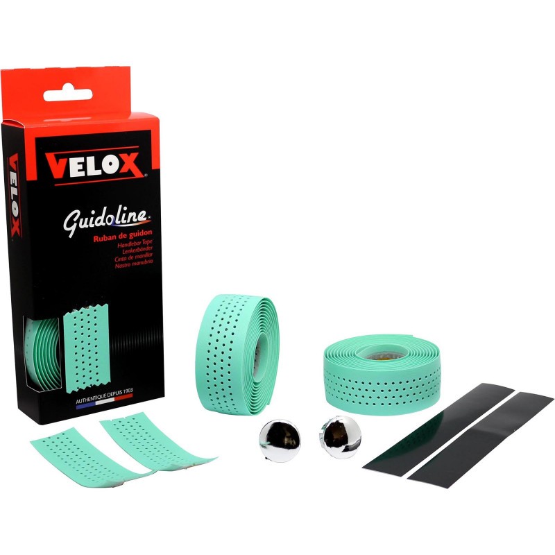 Cinta Manillar Velox Soft Micro Perforada Verde Bianchi