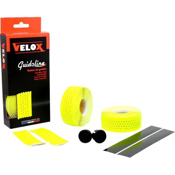 Cinta Manillar Velox Soft Micro Perforada Amarillo Fluor