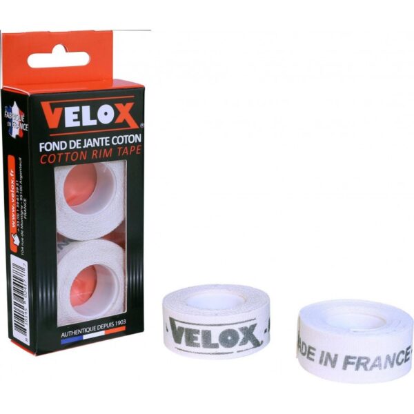 Fondo de llanta Velox Algodon (Jgo) 13mm 2mts