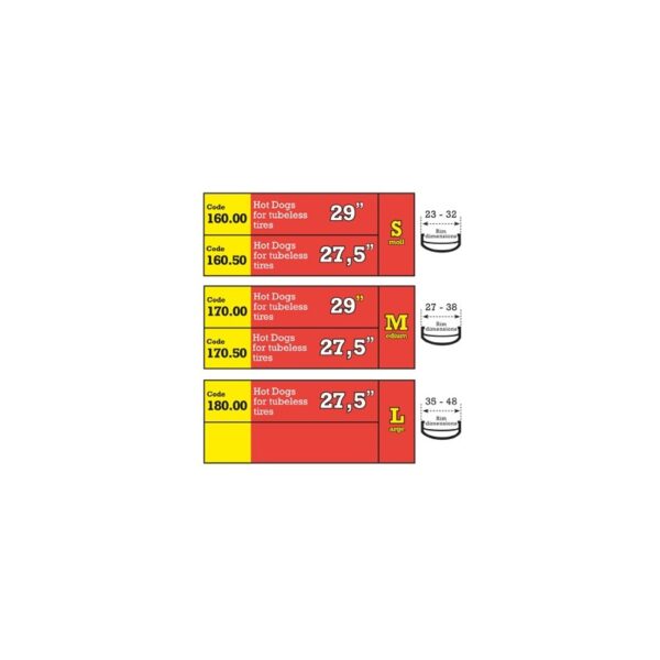 Mousse Roto Hot Dog 27.5" 23-32mm (2 unid)