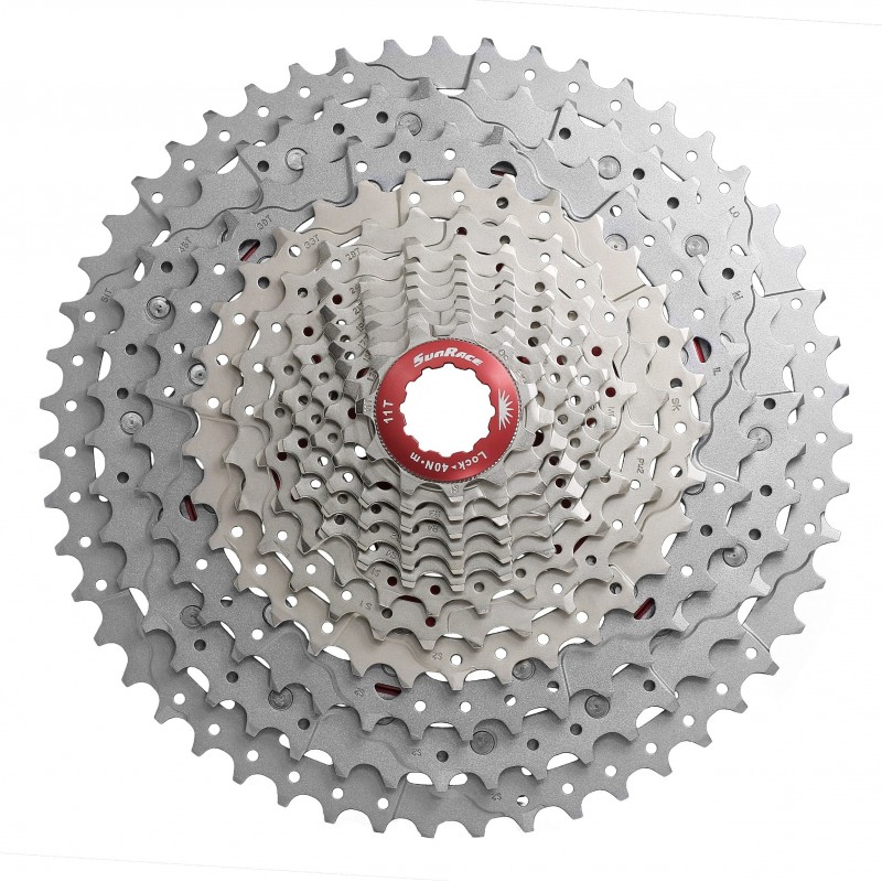 Cassette Sunrace CSMZ903 11-51 Shimano Plata 12V