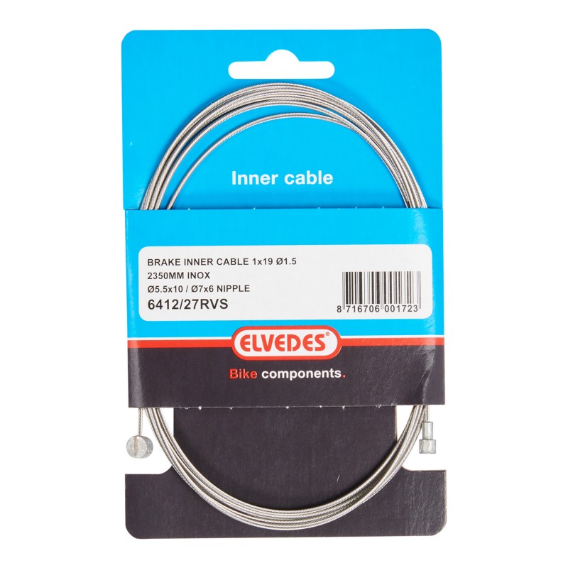 Cable Freno Acero Inoxidable Elvedes 2.350mm