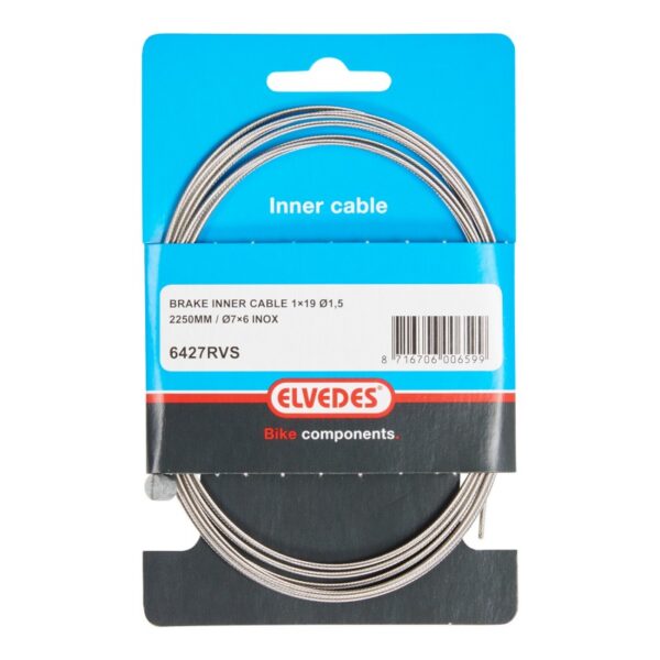 Cable Freno Acero Inoxidable Elvedes 2.250mm