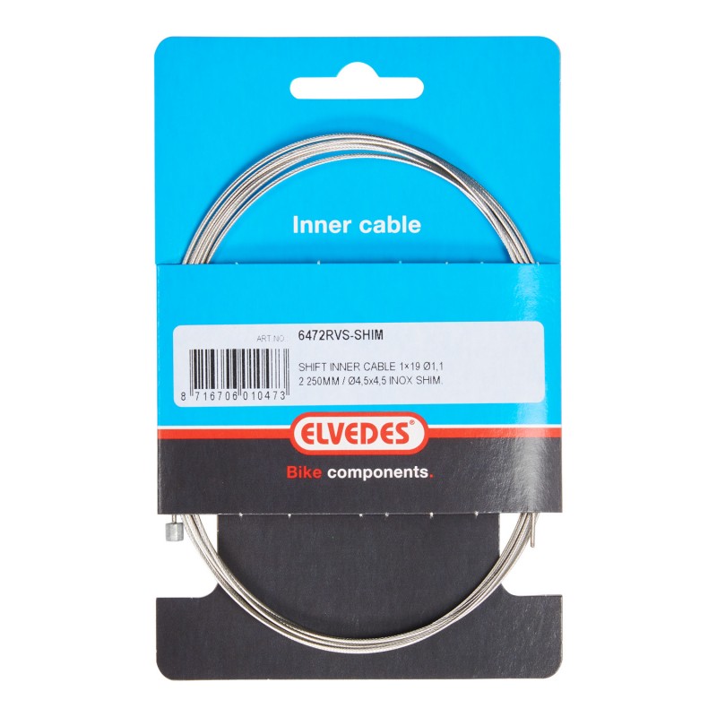 Cable de Cambio Acero Inoxidable Elvedes 2.250mm