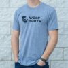 Camiseta Wolf Tooth Strata Logo Gris