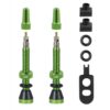 Kit de Valvulas Force para tubeless 44m Verde