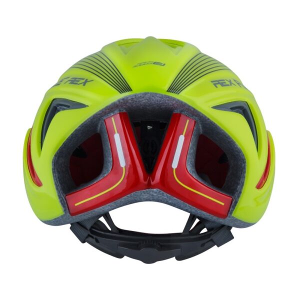 Casco Force Rex Amarillo-Rojo S-M