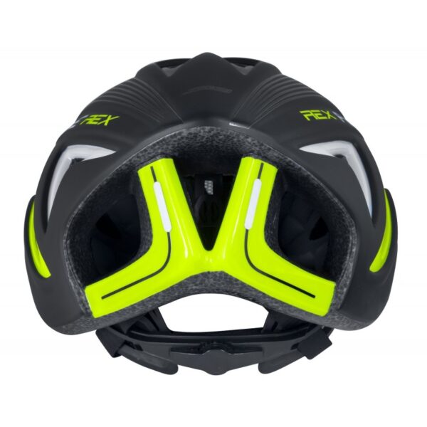 Casco Force Rex Negro-Amarillo S-M