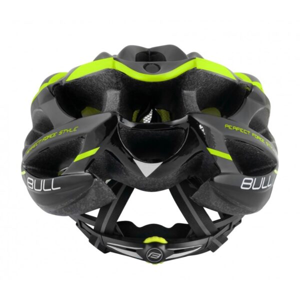 Casco Force Bull Negro-Amarillo S-M