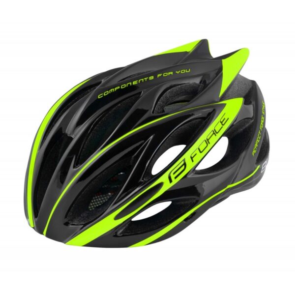 Casco Force Bull Negro-Amarillo S-M