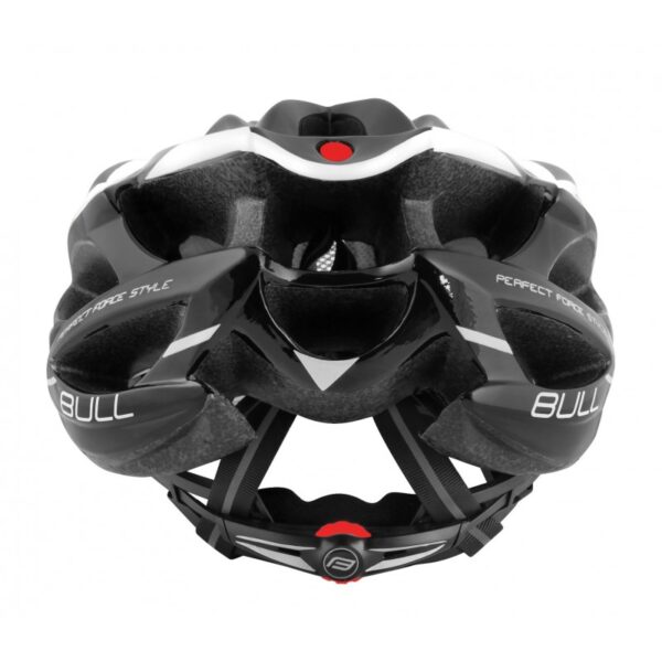 Casco Force Bull Negro-Blanco S-M