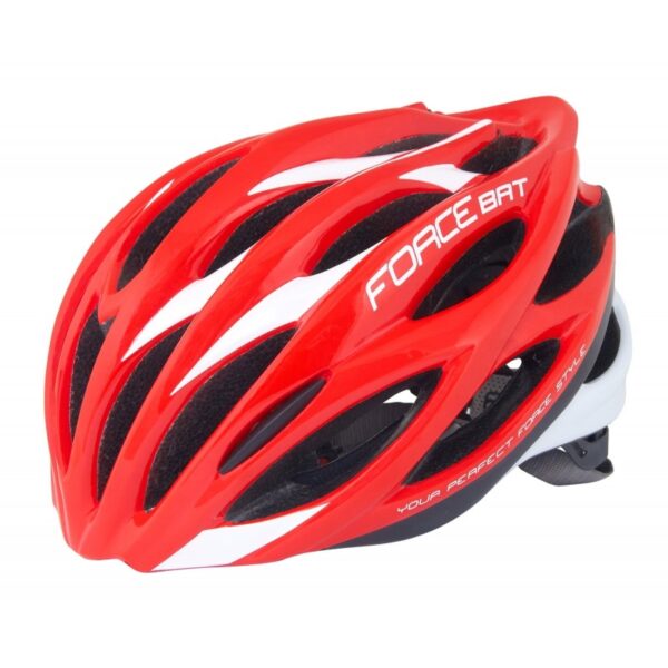 Casco Force Bat Rojo-Blanco S-M