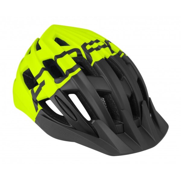 Casco Force Corella Negro-Amarillo S-M