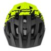 Casco Force Corella Negro-Amarillo S-M