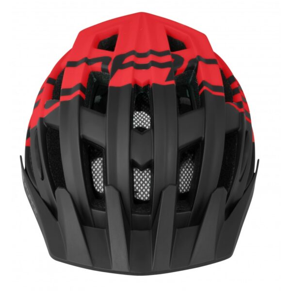 Casco Force Corella Negro-Rojo S-M