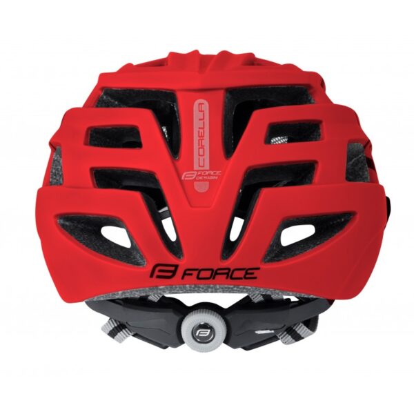 Casco Force Corella Negro-Rojo S-M