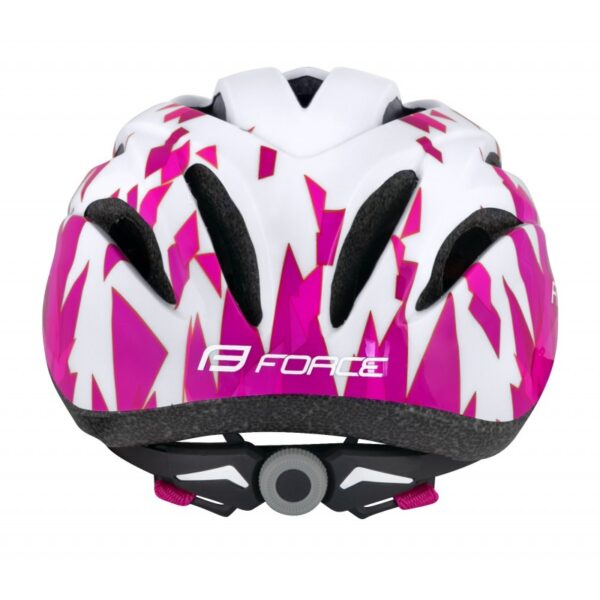 Casco Infantil Force ANT Blanco-Rosa XS-S