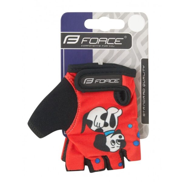 Guante Niño Force Red Dog