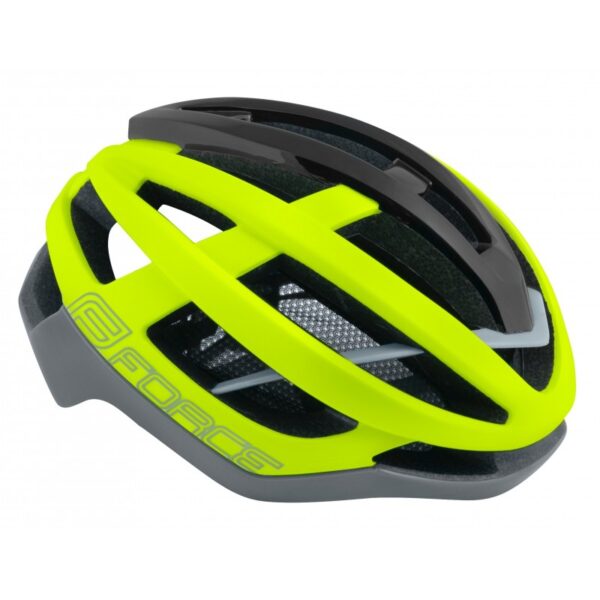 Casco Force Lynx Amarillo-Gris S-M