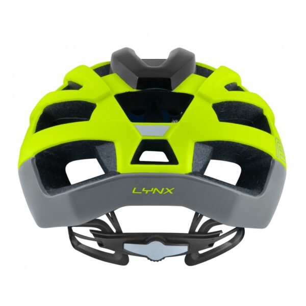 Casco Force Lynx Amarillo-Gris S-M