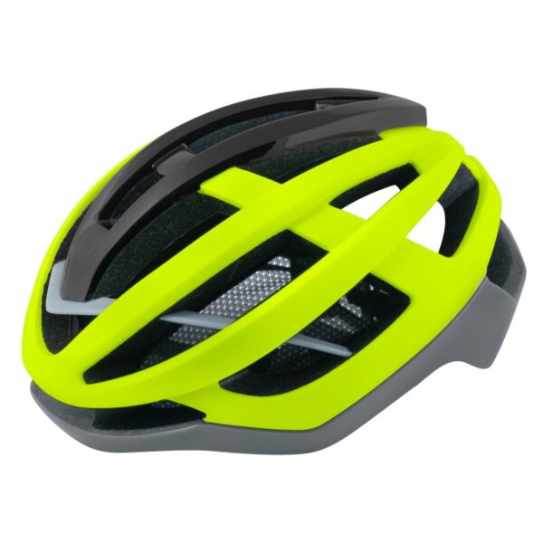 Casco Force Lynx Amarillo-Gris S-M