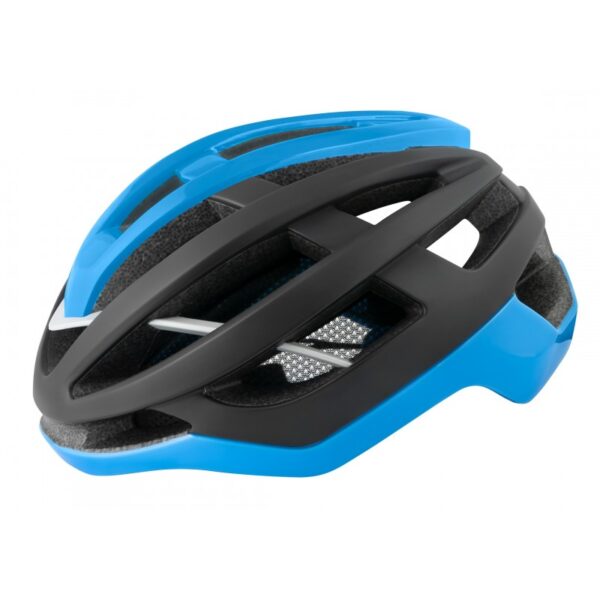 Casco Force Lynx Negro Mate-Azul S-M