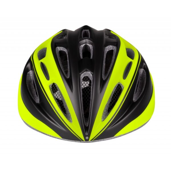 Casco Force Tery NEgro-Amarillo S-M