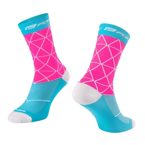 Calcetines Force Evoke Rosa-Azul L-XL