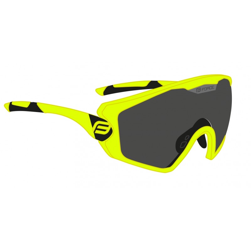 Gafas Force Ombro Amarillo lente Negra