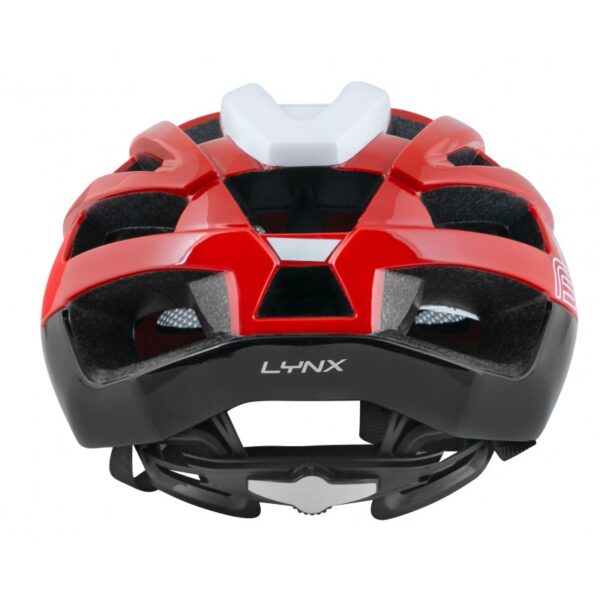 Casco Force Lynx Blanco-Rojo-Negro S-M