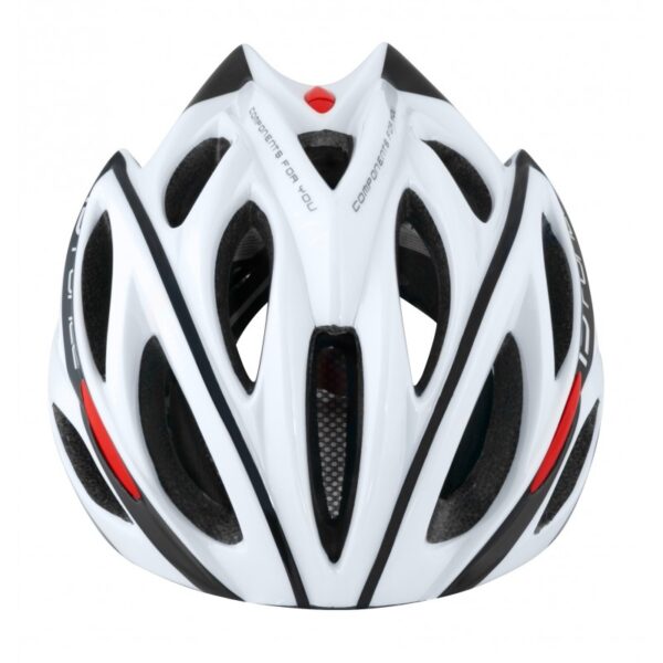 Casco Force Bull Blanco-Negro S-M