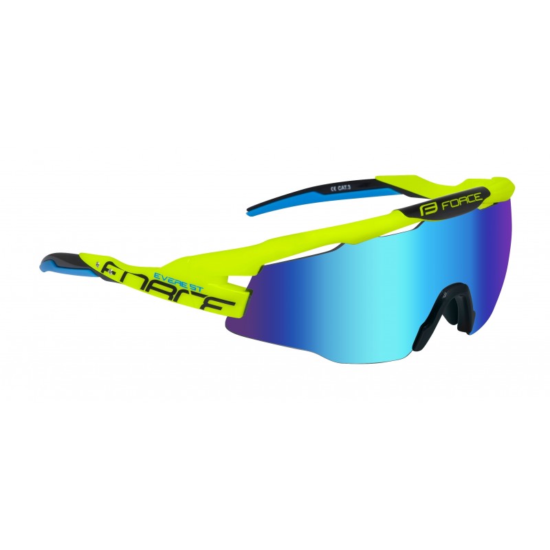 Gafas Force Everest Amarillo Lente Azul