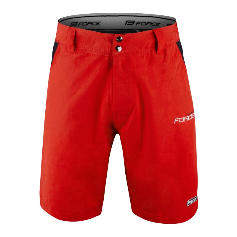 Pantalones Cortos Force Blade C/B Rojo